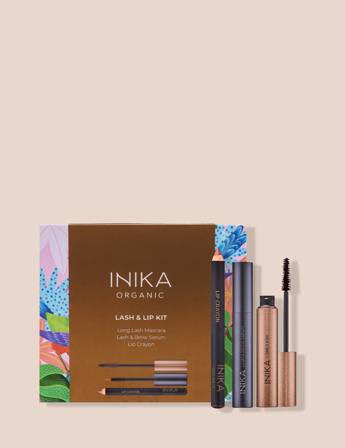 INIKA Organic Lash & Lip Kit