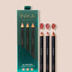 INIKA Organic All Natural Lipstick Crayon Trio