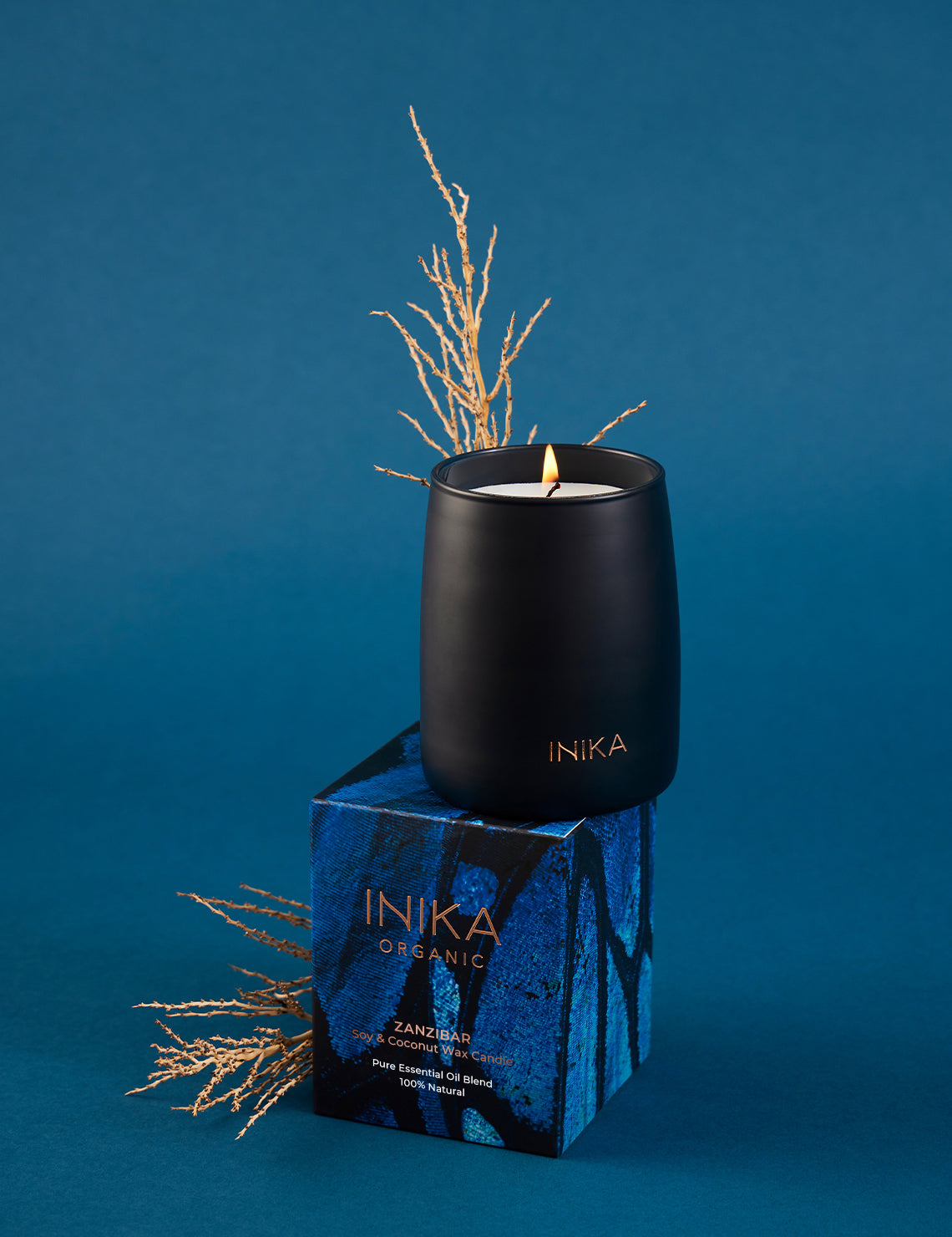 INIKA Organic Zanzibar Soy & Coconut Candle