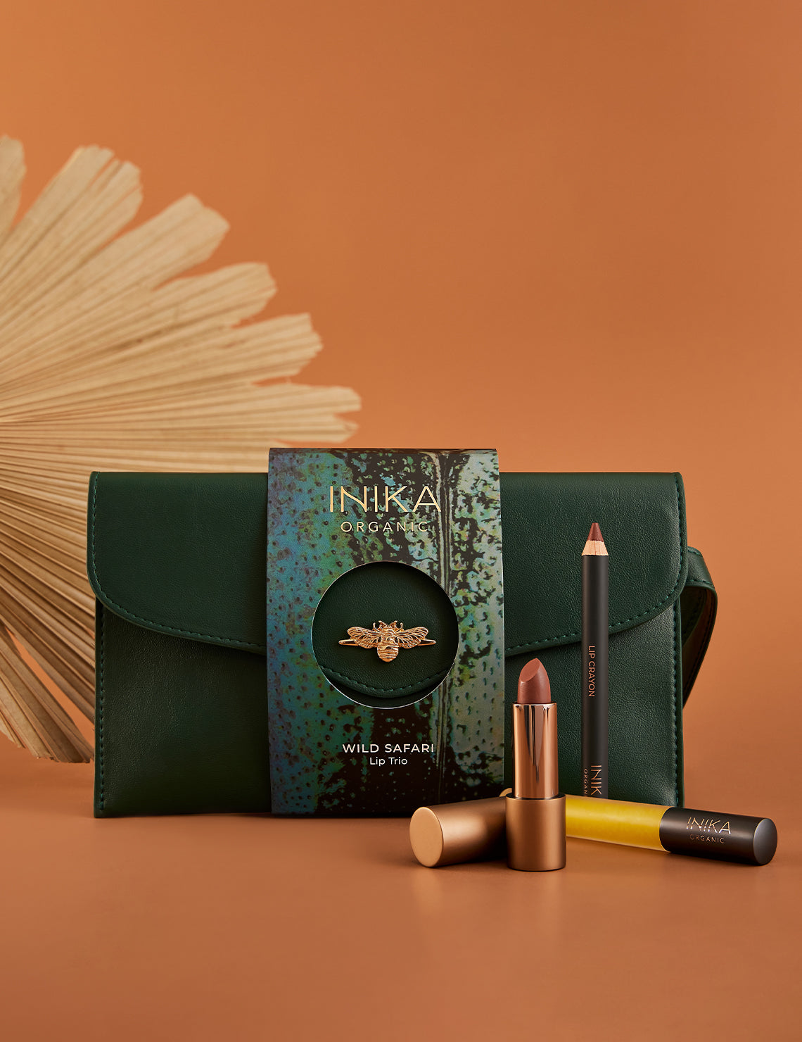 INIKA Organic Wild Safari Lip Trio