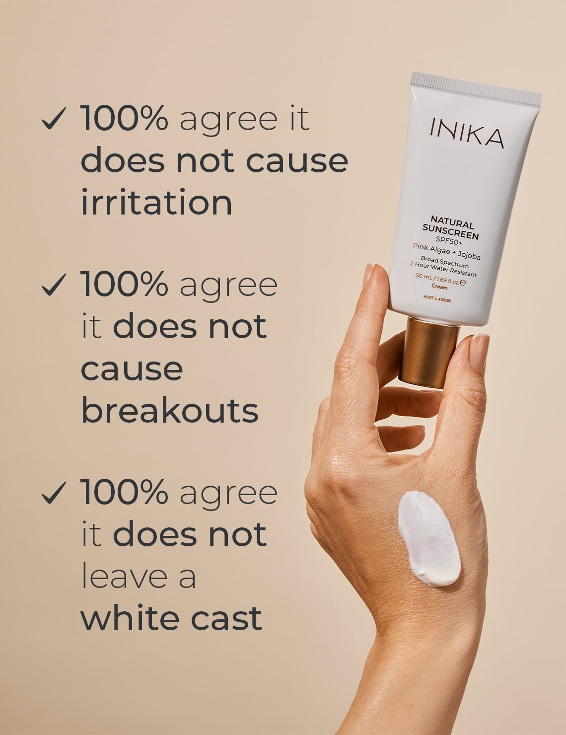 INIKA Organic Sunscreen Clinical Results infographic 02